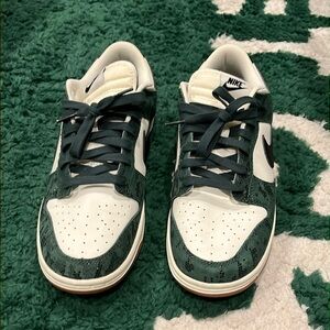 Ike dunk low snakeskin